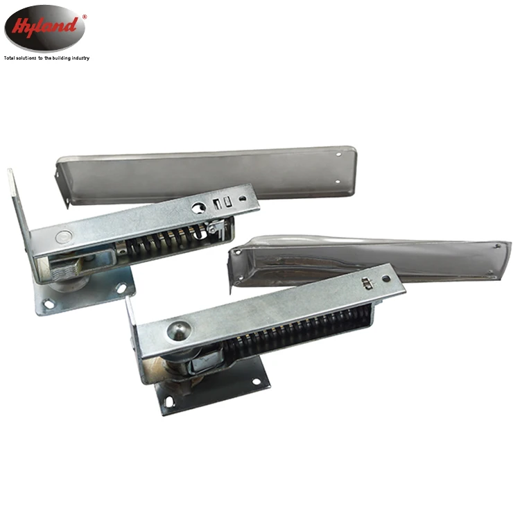 HYLAND OEM Bisagras de piso double action floor hinges SS stainless steel plate wooden door spring hinges Wooden door hinges