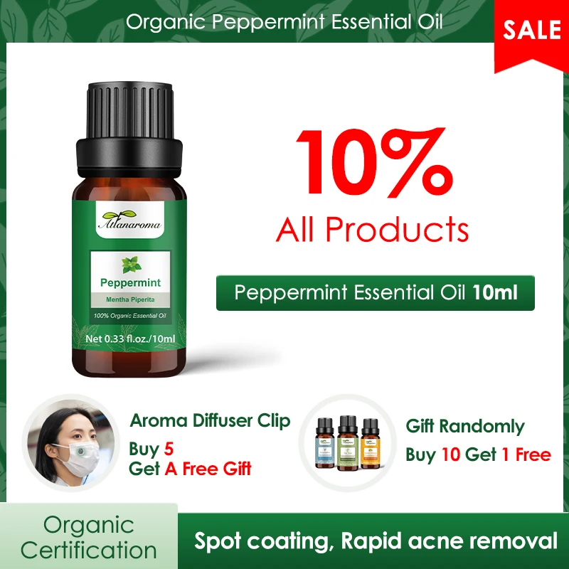MSDS Organic Certified 100% Pure Natural Aromatherapy Essential Oil For Diffuser Aroma Body Humidifier Custom Packaging