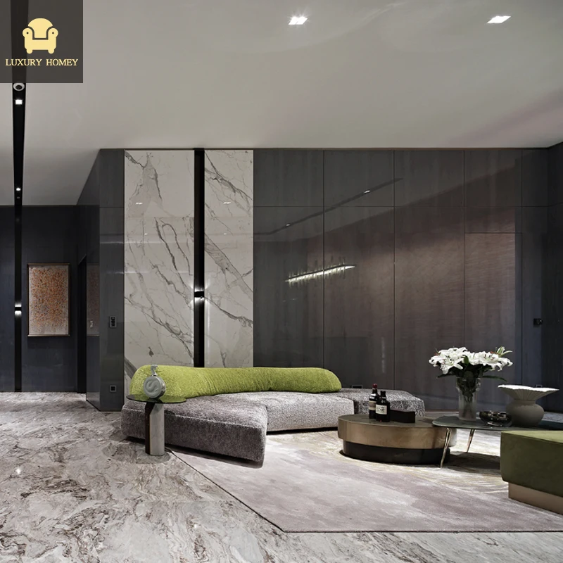 One Stop Solution 5 Star Luxury Customized Furniture Italian Style High End Custom Dining Table Dining Room Furniture Set