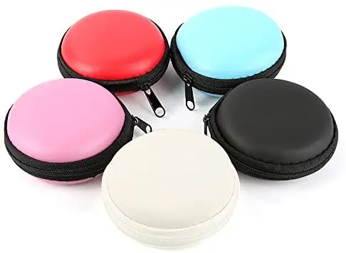 
6PC Earphone Case Bag Hard EVA Protective Cover Pocket Storage portable Collection Box Organizer Container for carry cable jerry 