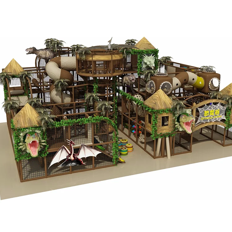 Amusement Park Equipment Items kids games playhouse indoor jungle gym playground equipment Roller Slide Playground