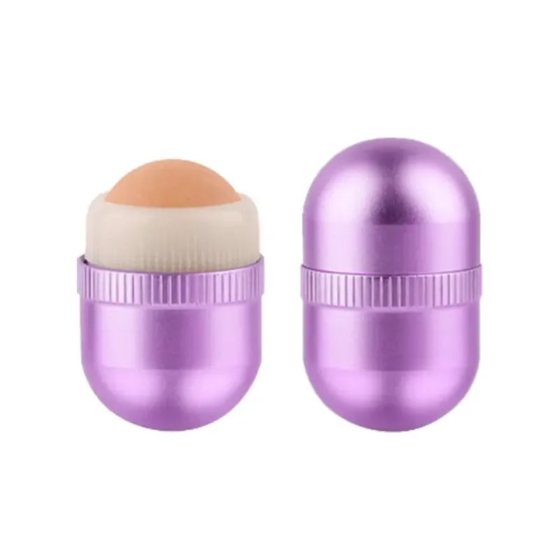 Refill oil absorbing volcanic stone face roller jade face roller stainless ball roller bind Combination 4 ball set