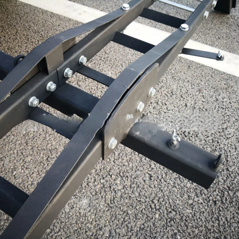 500LBS Steel Motorcycle Scooter Dirt Bike Carrier Hauler Anti Tilt Hitch Mount Rack Ramp with 2' Receiver Trailer Hitch Pin Car