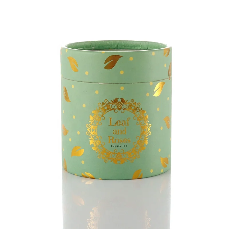 CMYK Custom Printing Cylinder Paper Food Packaging Box Wholesale Manufacturer Nuts Packaging Paper Tube