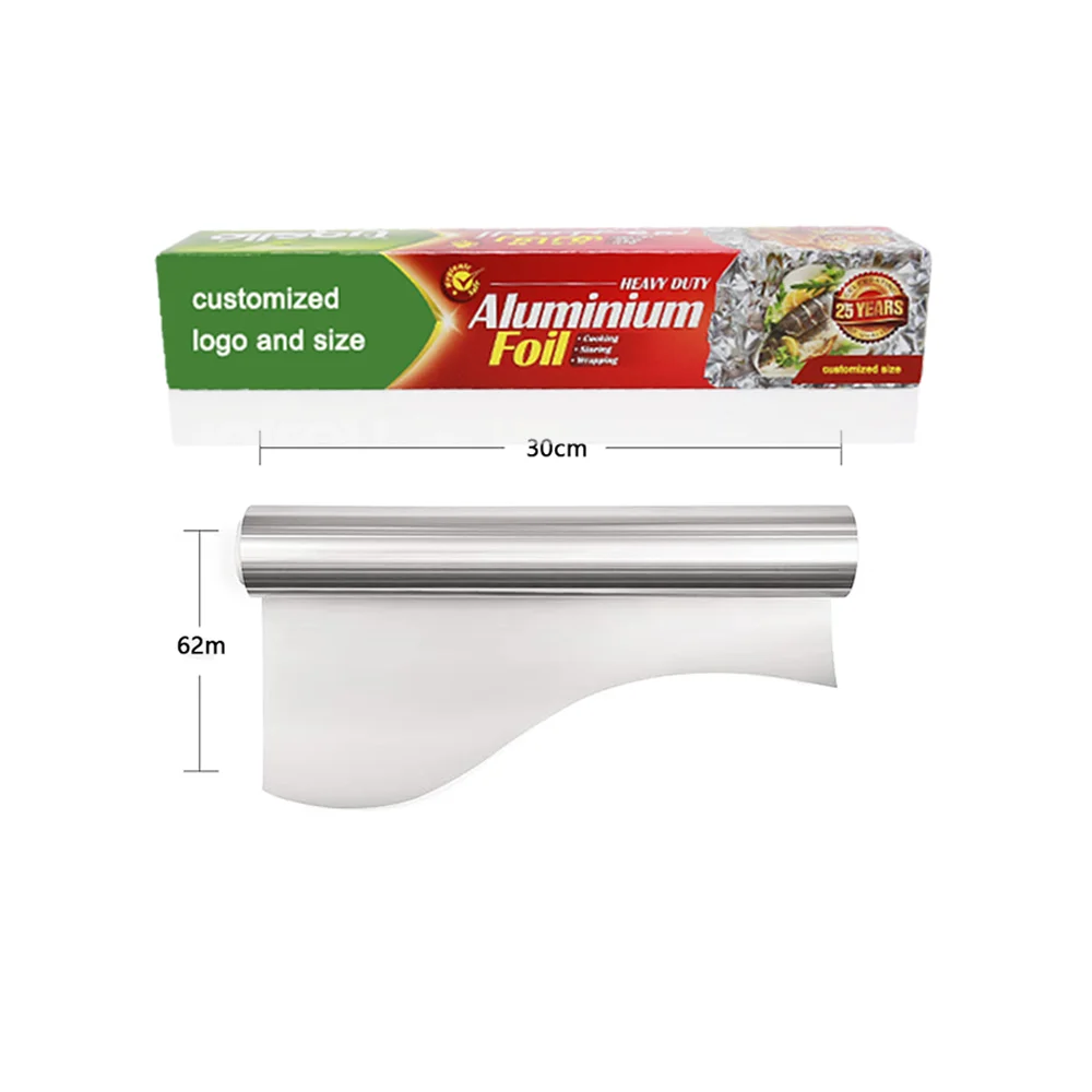 New Designs Widely Used 8011 Food Grade Take Away Packaging Household Aluminum Foil Rolls Price