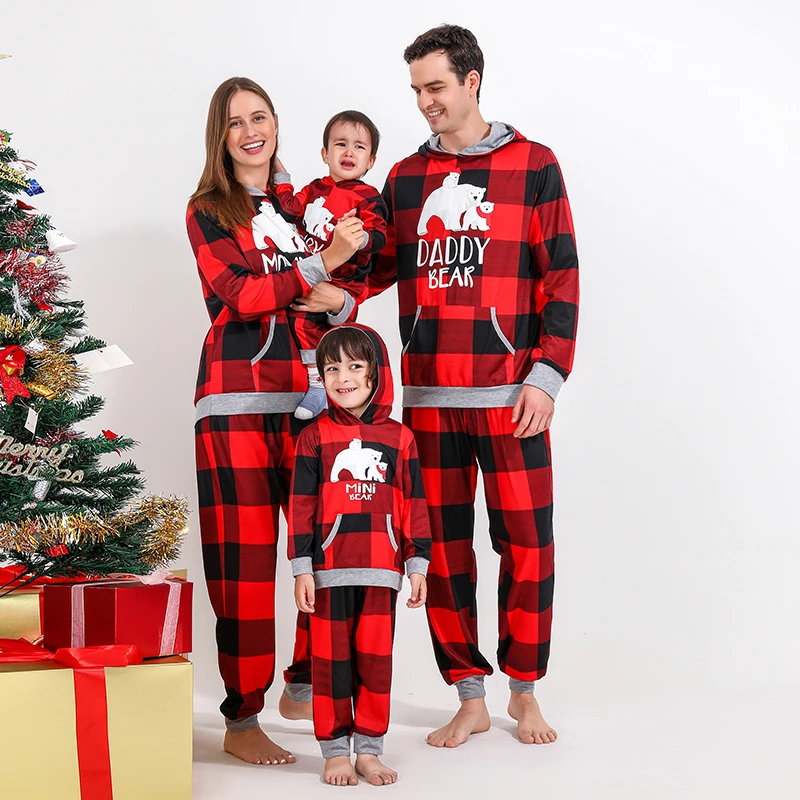 Stripe Family Pyjamas Pijamas Sets Christmas Kids Pajamas Children Christmas Pajamas Baby Christmas Pajamas