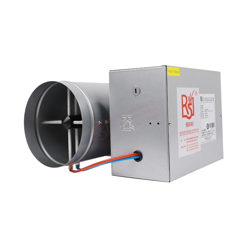 Royal HVAC System Parts Pressure Independent Single Duct Air Conditioning VAV box Variable Air Volume Control Ducting Units