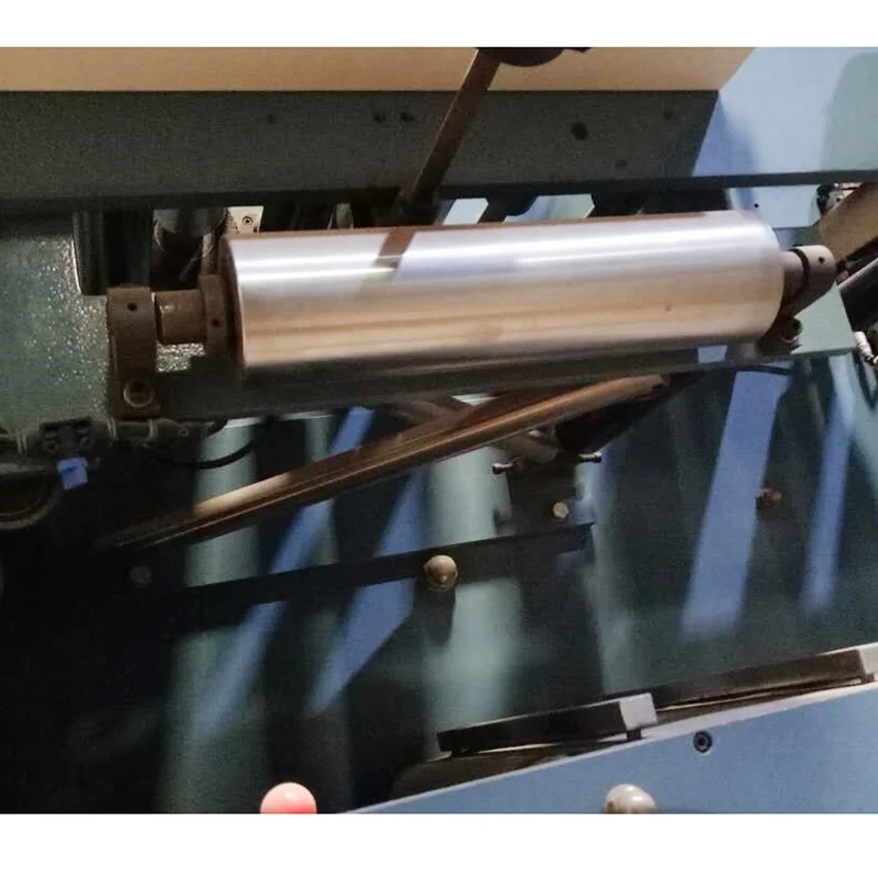 HJRY-850 4 Color Turn Bar Flexo Printing Sticker Carton Hamburger Paper Film Foil Flexographic Printer Machine