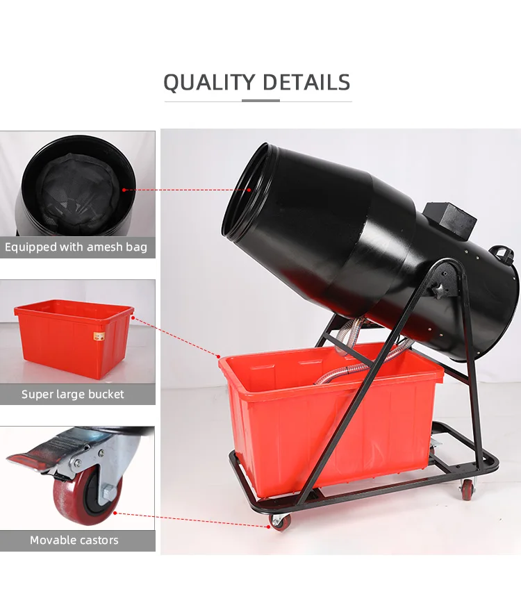 Indoor Wedding Night Scene Iron Supply Strength Direct Spray Machines 1500w big power party foam machine for stage and event