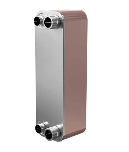 Brazed Heat Exchanger For Domestic Boilers /water chiller Manufactured In China