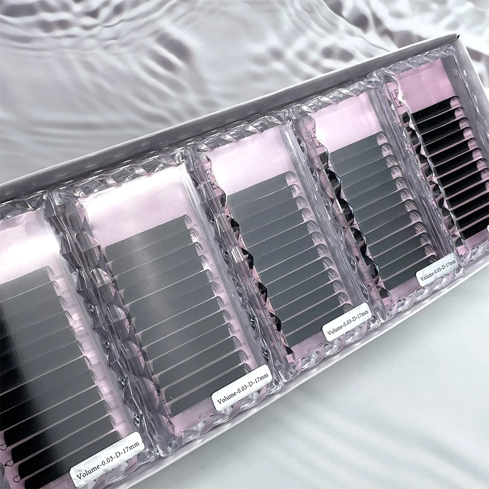 Lash Extention Supplies Individual Black And Fluffy Cashmere Mink Brown Eyelash Extension Vietnam .02 0.15 Mm