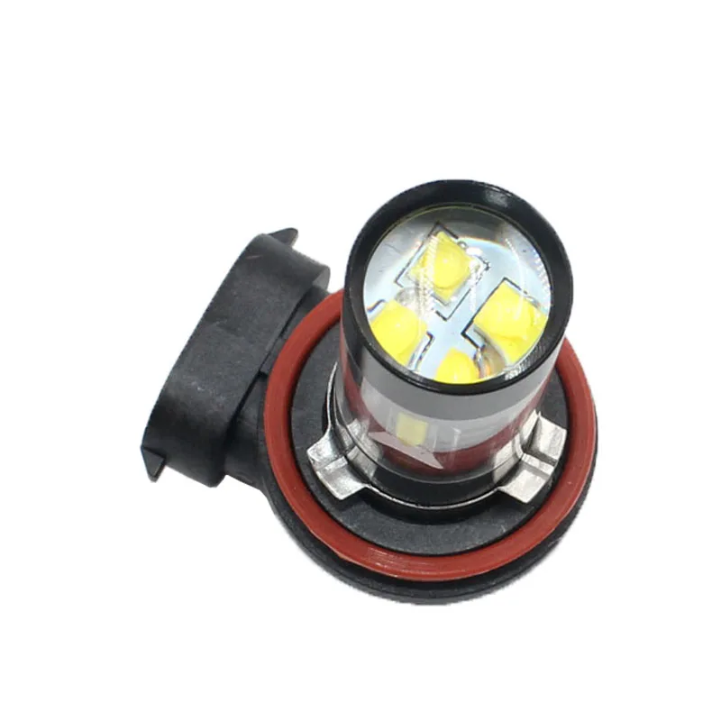 H8 Автомобильные светодиодные противотуманные фары лампы 80W 720lm 6000k белый головного света H4