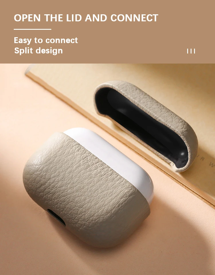  Чехол для Apple AirPods 2020 чехол Pro из ПУ кожи индивидуальный Роскошный дизайнерский милый 3D мультяшный протектор наушников с