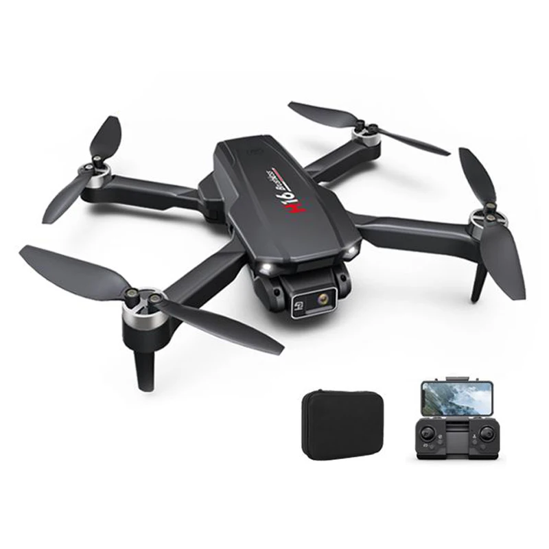 2.4G Remote Control Kids Drones Toy Brushless Motor Folding Six-Axis Gyroscope Dual Camera 4K Quadcopter Toys RC Drone