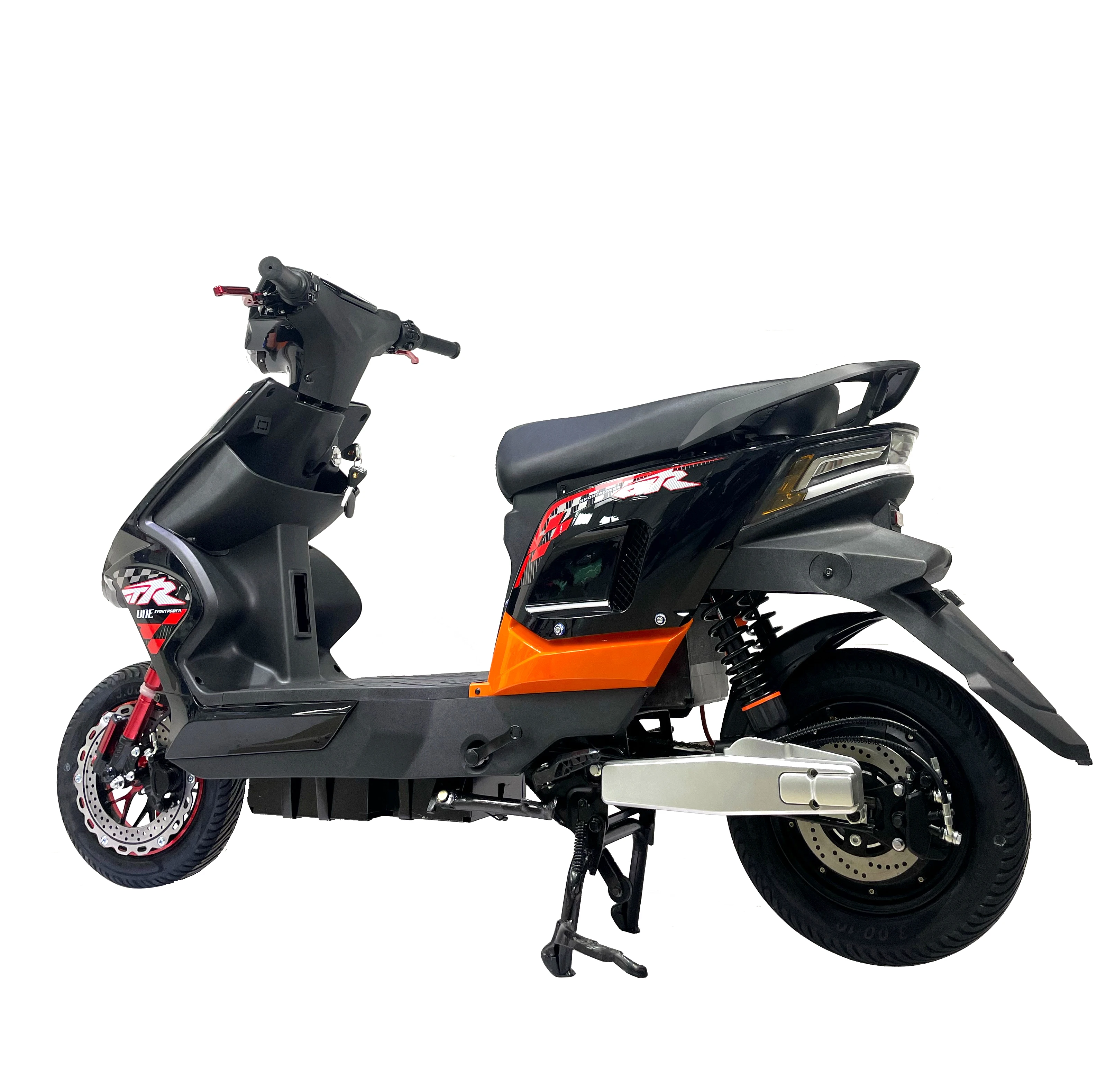 Factory Custom Wholesale Adults E Moped 1200w 60v/72v Lead Acid Battery Electric Moped Scooter