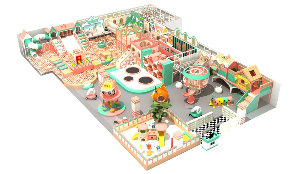 
New design custom size commercial indoor playground equipment for kids 