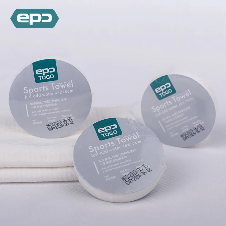 
Disposable Compressed Personalised Gym Towel Sports 