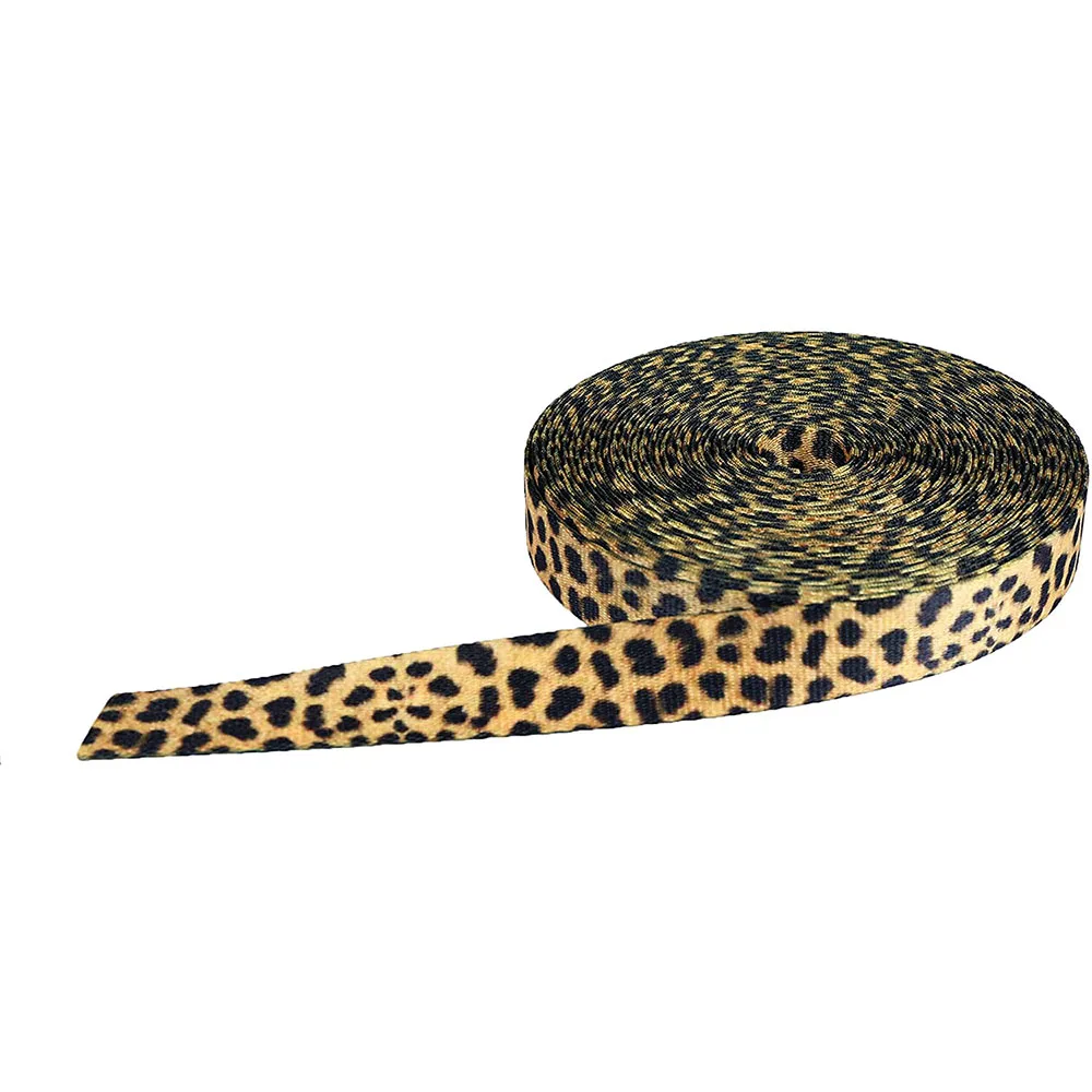 1' 1.5' Wide Sublimation Seatbelt Webbing Custom Printed Nylon Webbing For Bags Guitar Strap