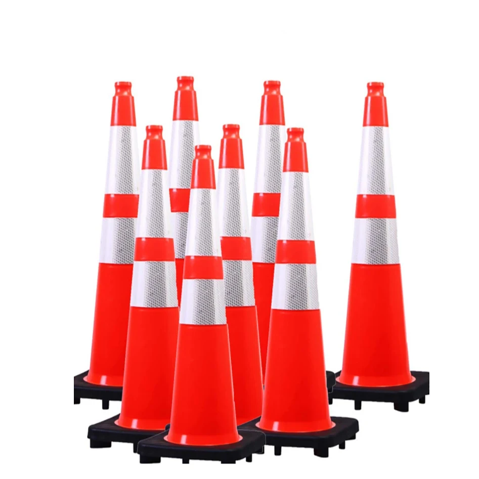 Netherlands Hot Sale Europe Standard Ce Approved Factory Price Pvc Road Traffic Cone Safety Cone With Reflective Tape