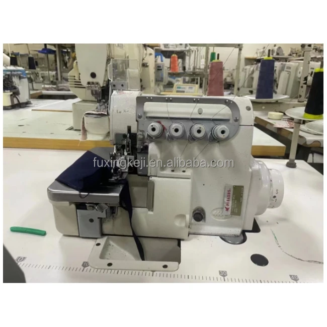 Used pegasus M900 5 thread overlock sewing machine overlocker industrial clothing heavy weight material  sewing machine