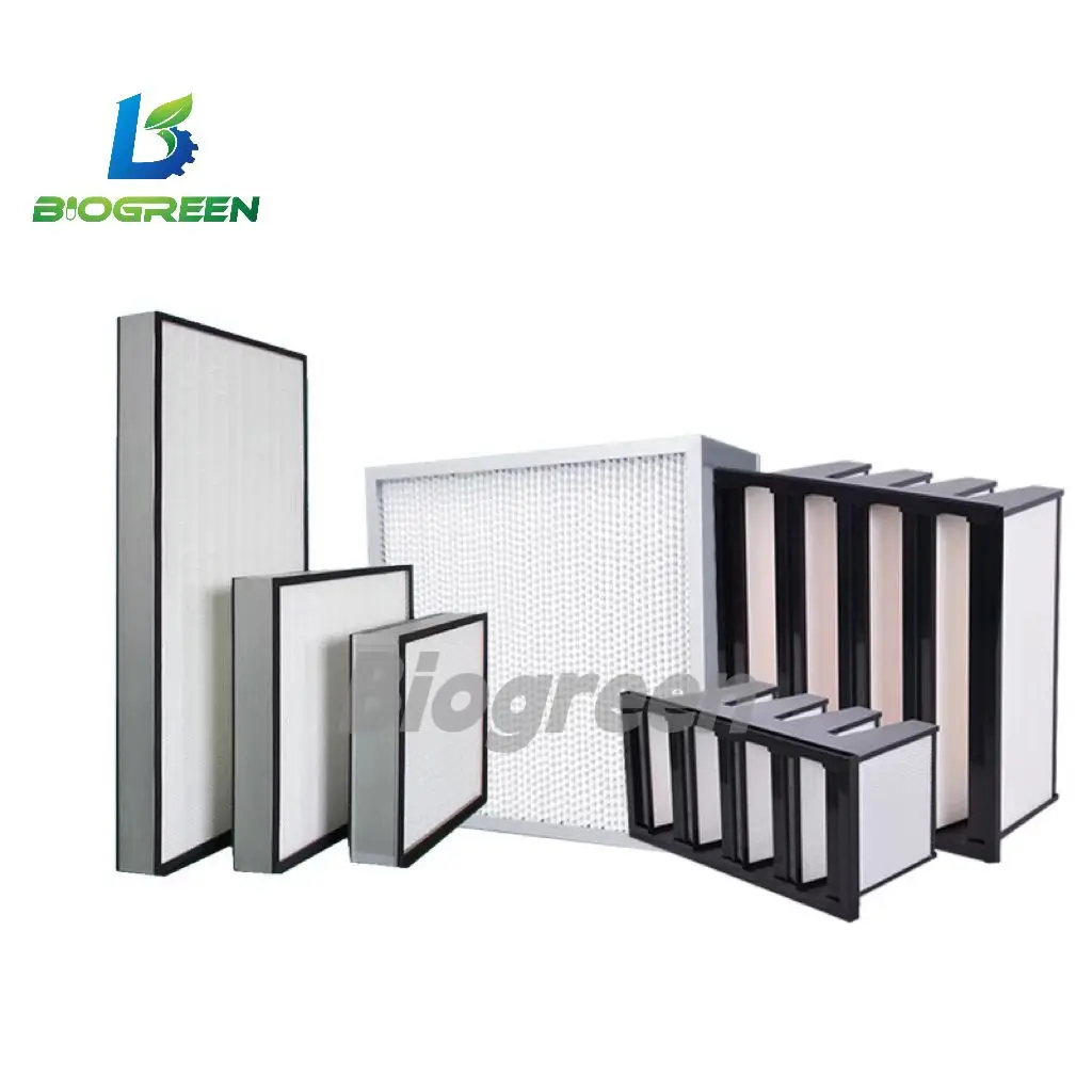 Factory supply best price replacement H13/H14 HEPA filter for laminar flow hood