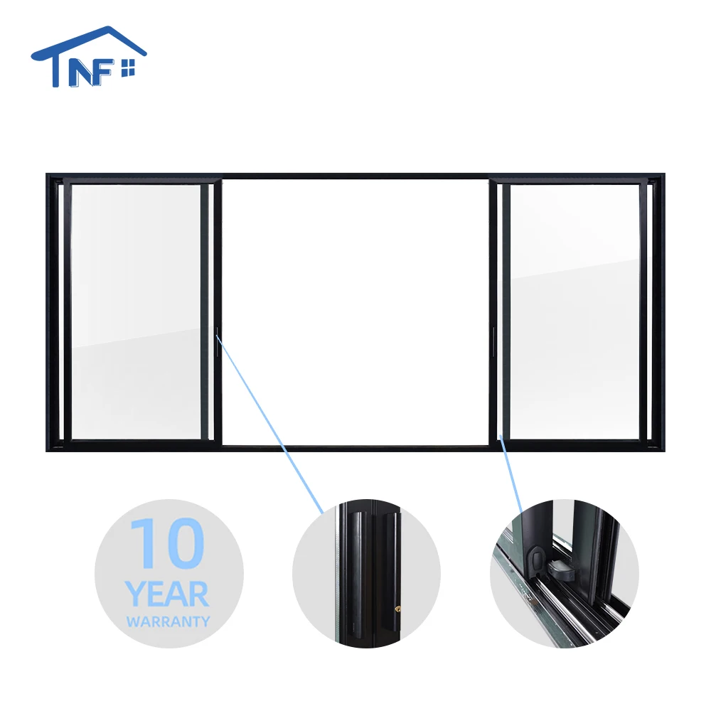 Aluminum sliding doors beautiful slim frame partition door double glass sliding doors