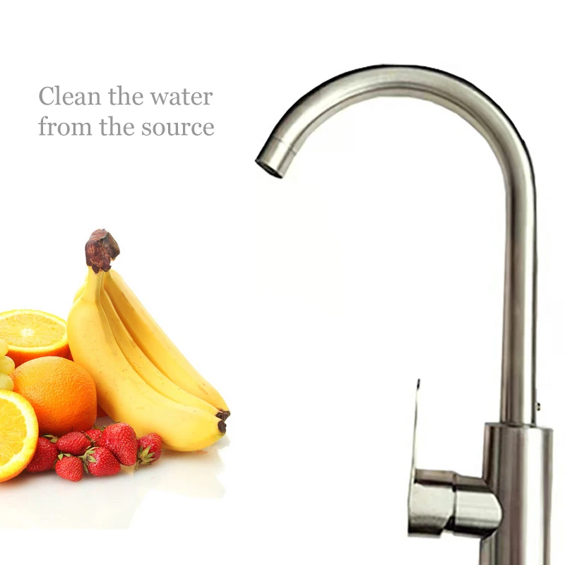  Brushed Bar Prep Kitchen Sink Faucet with Single Handle Hot Cold Mixer Tap 304 Solid Stainless steel faucet