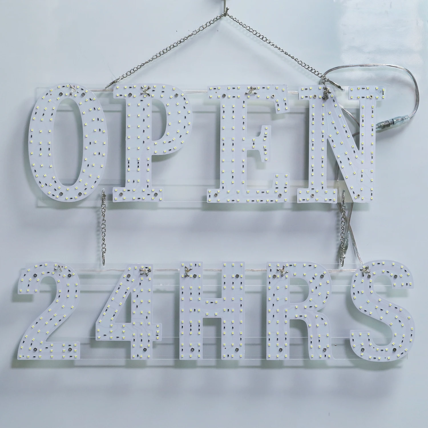 Custom LED Sign Single or Double Side Ultrathin Electronic Open Sign for Hookah Shop Store Decoration