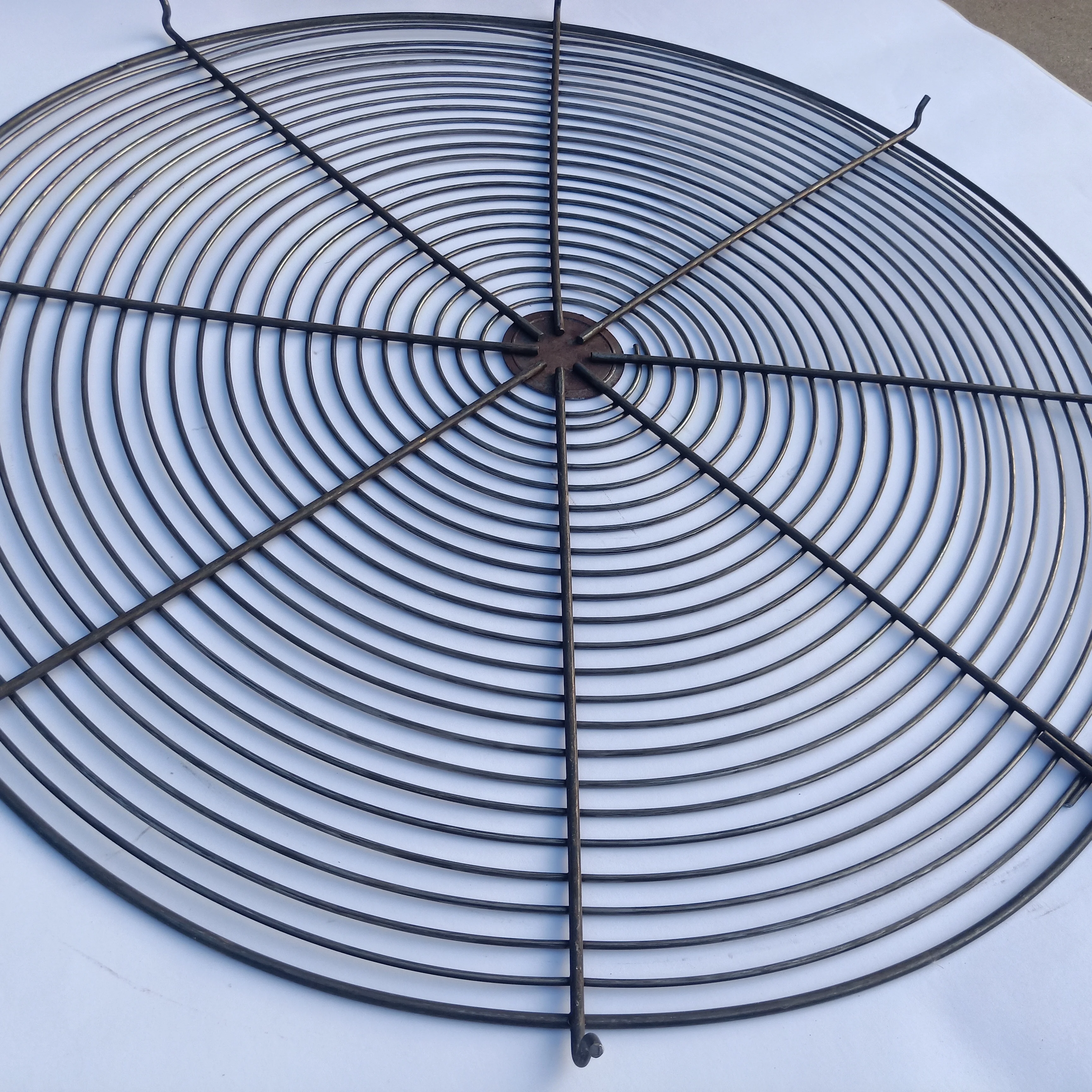 Профессиональный проволочный сетчатый гриль из нержавеющей стали, сохраняющий вытяжной вентилятор