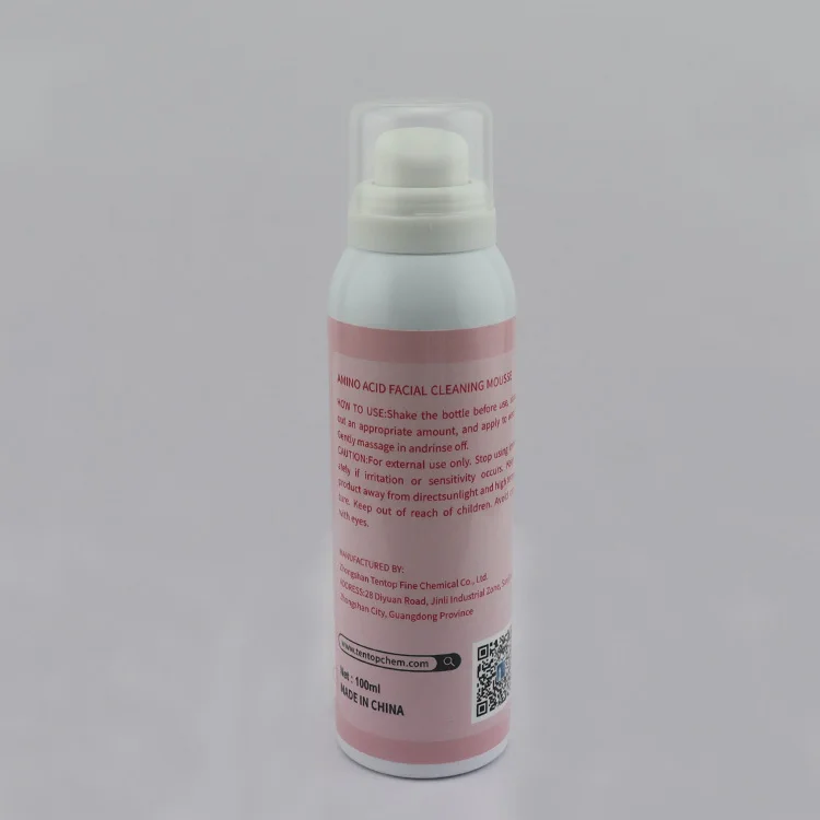 Gentle Amino acid Face Wash Brush Facial Cleanser Foam Mousse Moisturizing Makeup Remover Cleanser