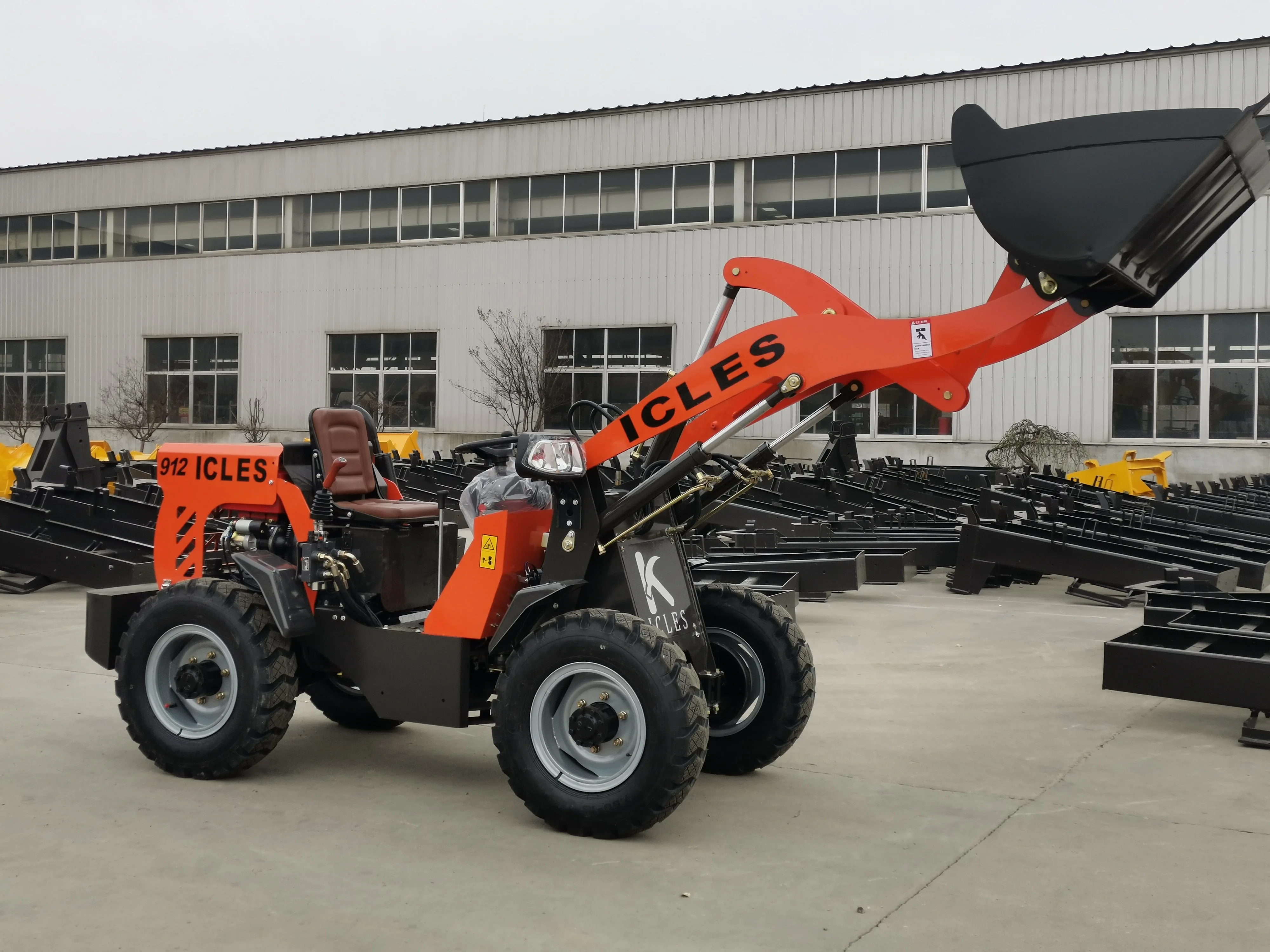 New Diesel CE Epa Engine Small Mini Farm Tractor Backhoe Excavator Loader 4x4 Backhoe for hottest sale