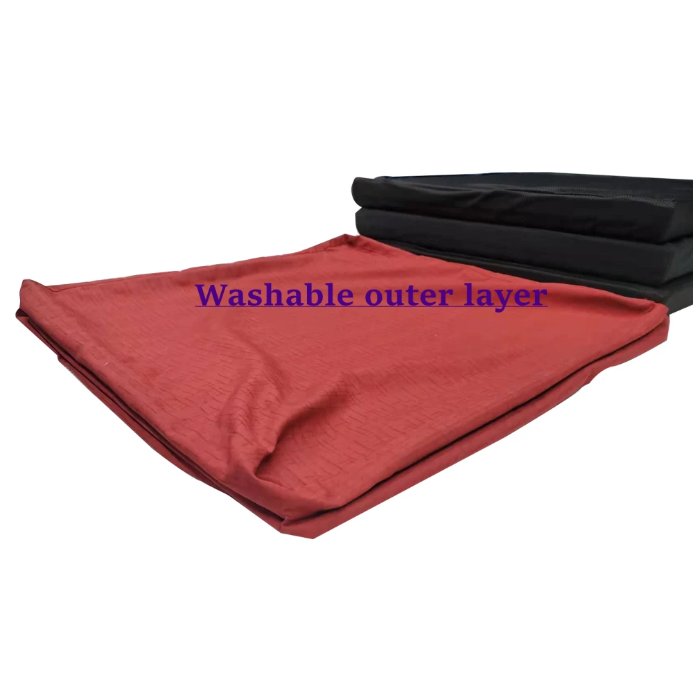 Single Size Portable Three Fold Mattress Camping Comfortable Thin Folding Memory Foam Bed Mattress