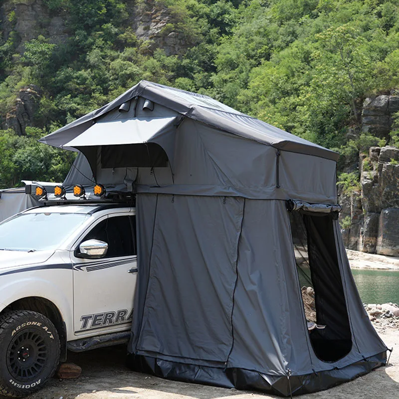 Car Roof Tent Factory Soft Shell RTT Manufacturer 3-4 Persons Portable Travel Tent SUV Pickup MPV Rooftop