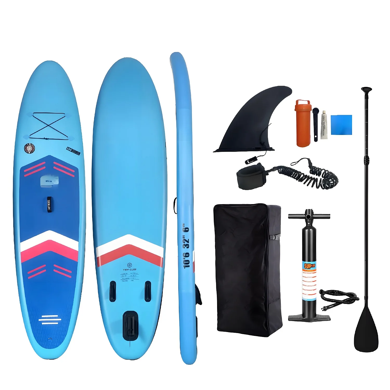 warehouse New Design Stand Up Surfing Sup Board Inflatable Paddle Board
