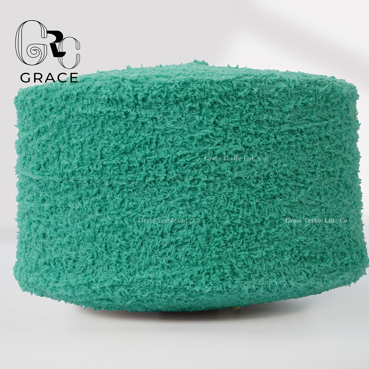 Fuzzy Crochet Yarn 5.8 NM 100% Recycled High Tenacity Hand Knitting Plush Toy not Loss Hair Home Fleece Yarn