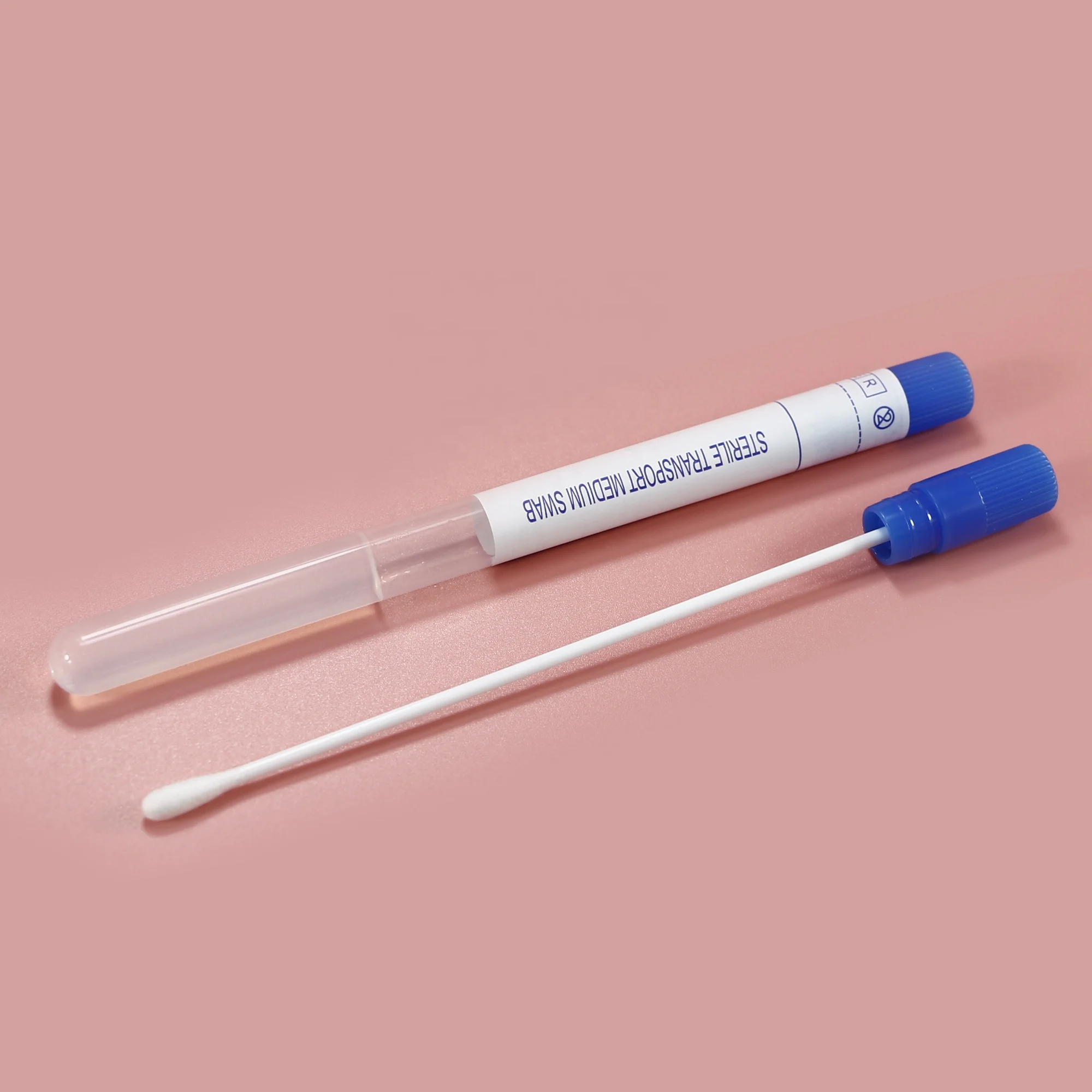 hard tube amies transport tube with swab