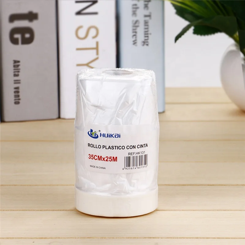 Plastic outdoor furniture protect film disposable table cover sheets hdpe transparent construction plastic roll