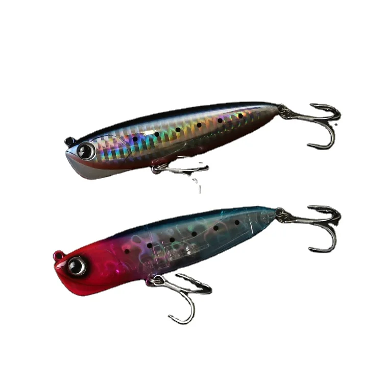 Wholesale 90mm 18g Saltwater Trolling Sinking Fishing Lure Minnow Wobblers Artificial Hard Plastic Pencil Bait