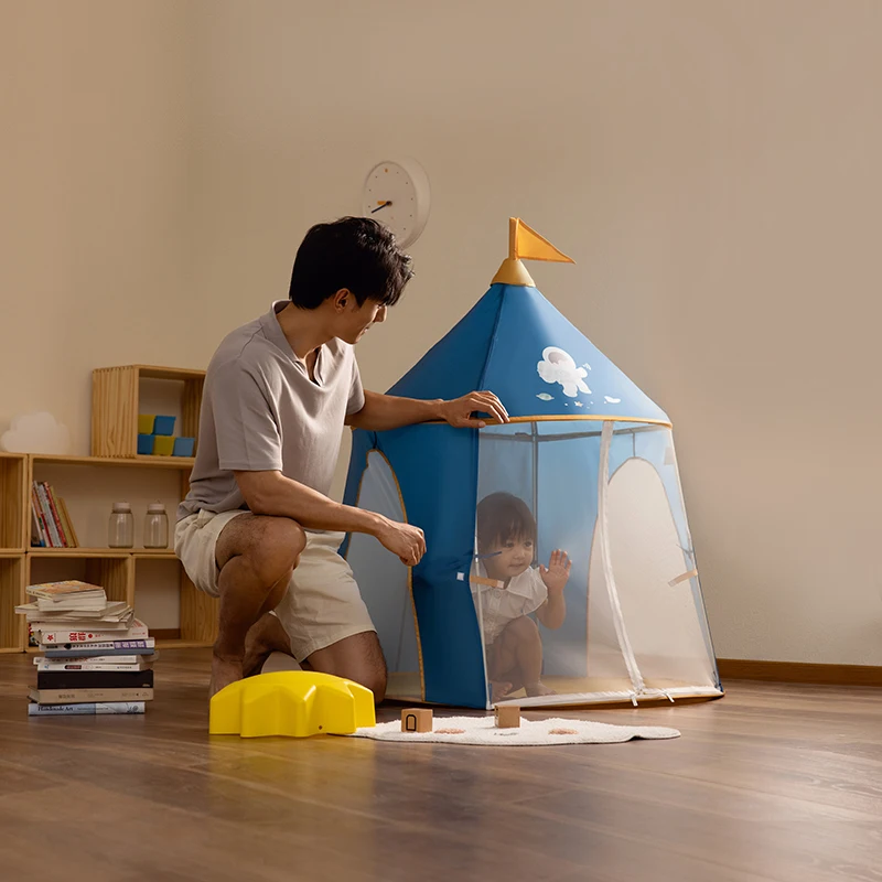 Astronaut Tent for Baby Outdoor Canopy Travel and Camping Babies Teepee Kids Children 100% Polyester