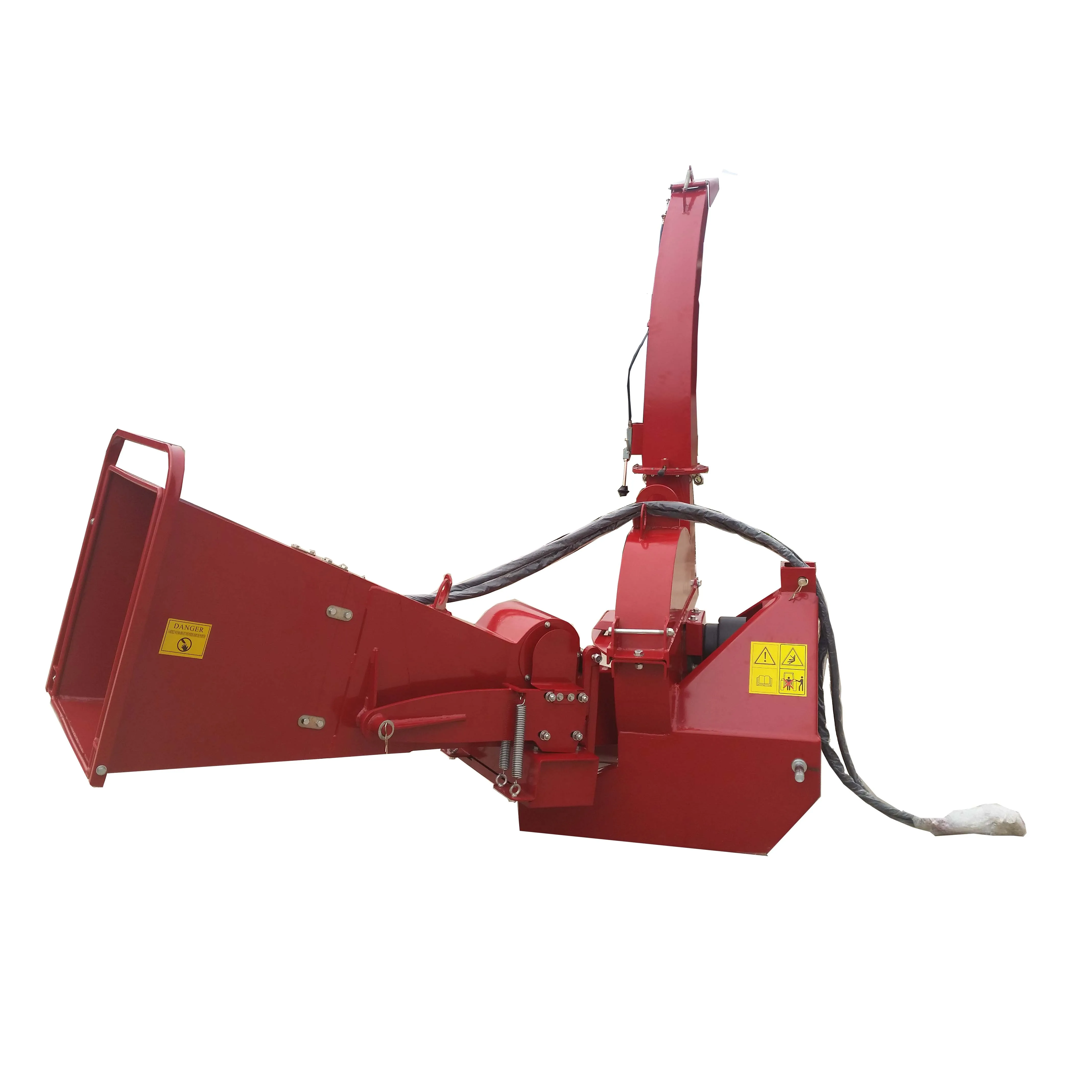 3 point hitch hydraulic pto wood chipper shredder with ce