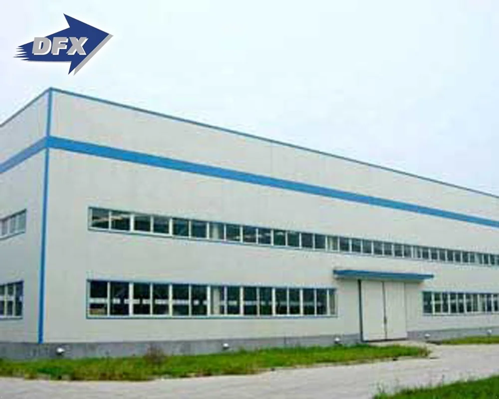 Light Weight Curved Roof Steel Structure Workshop Warehouse Factory Plant from Qingdao China