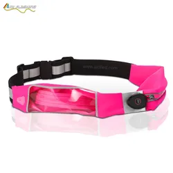 AIDI Flashing Designers Fanny Pack Woman Luminous Waist Bag with Led Lights for Outdoor Activities