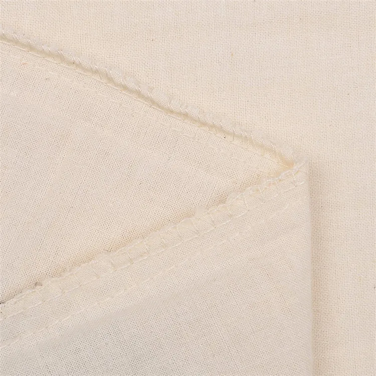 
Customized Logo Printed Soft Packaging shoes drawstring bag Muslin Natural Cotton dust Bags for Handbag 