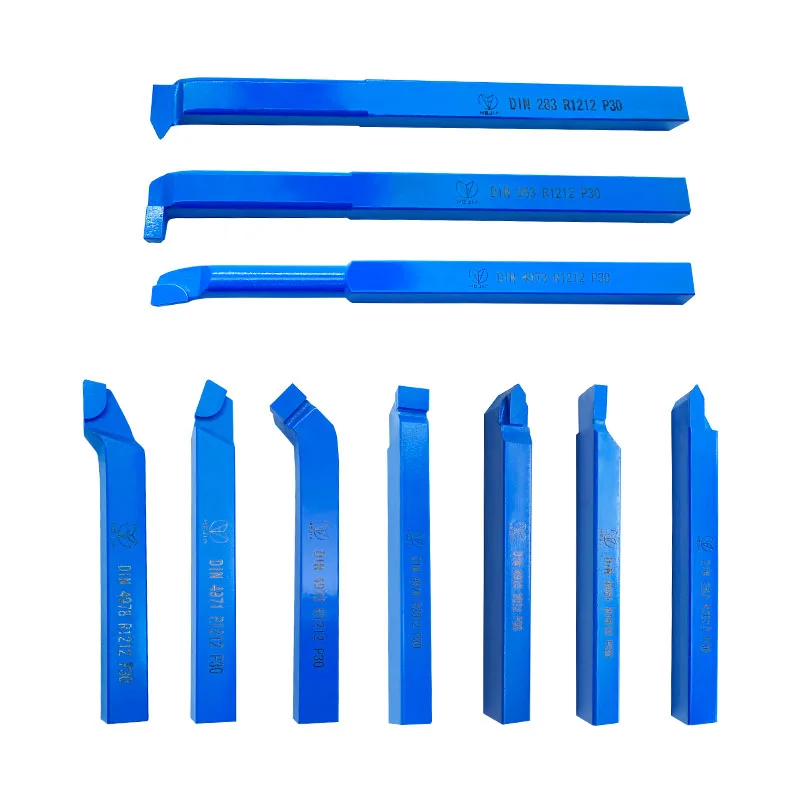 DIN4973 P30 brazed tungsten carbide turning tool, inner hole boring lathe, mechanical tool