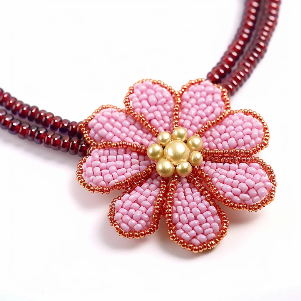 Fashion Jewelry Necklaces Charms Large Initial Non Tarnish Resin Tennis Choker Seed Bead Flower For Girls Clover Inital Necklace