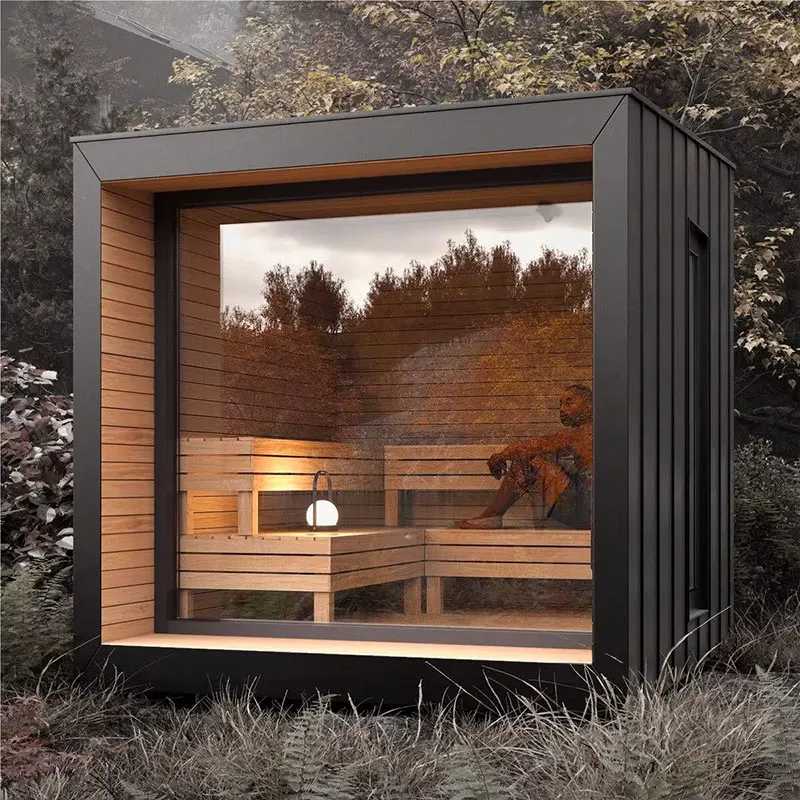 Outdoor Sauna Room Kits Sauna With Great Thermal Insulation Effect