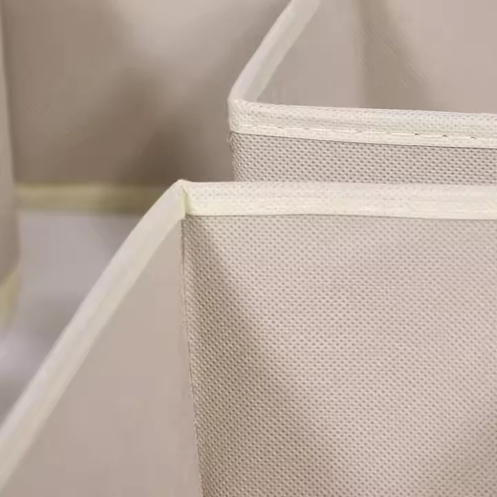 2024 Hot Sale Modern Exquisite Four-Piece Folded Cloth Storage Box Versatile Clothing Solution Bedroom Living Room Dining