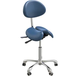 Adjustable Ergonomic Mercury Balance Plus Saddle Dentist Industrial Laboratory Chair