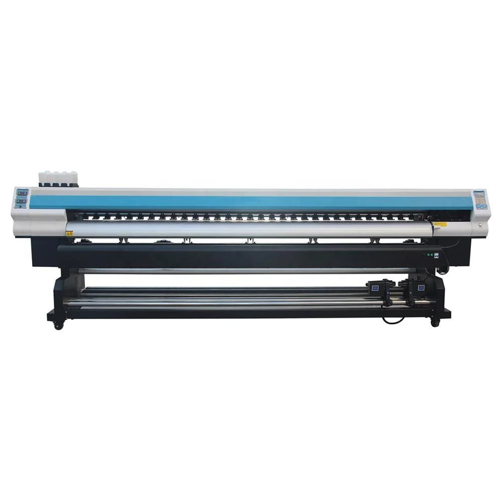 3.2m Large Format Heavy Duty Eco Solvents Printer with Dual DX7 DX5 XP600 Printhead