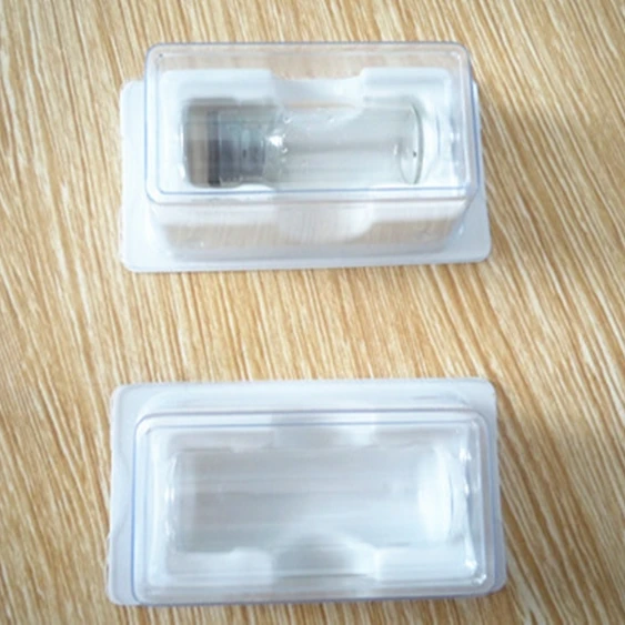 Disposable Vial Box with Embossing Plastic Material